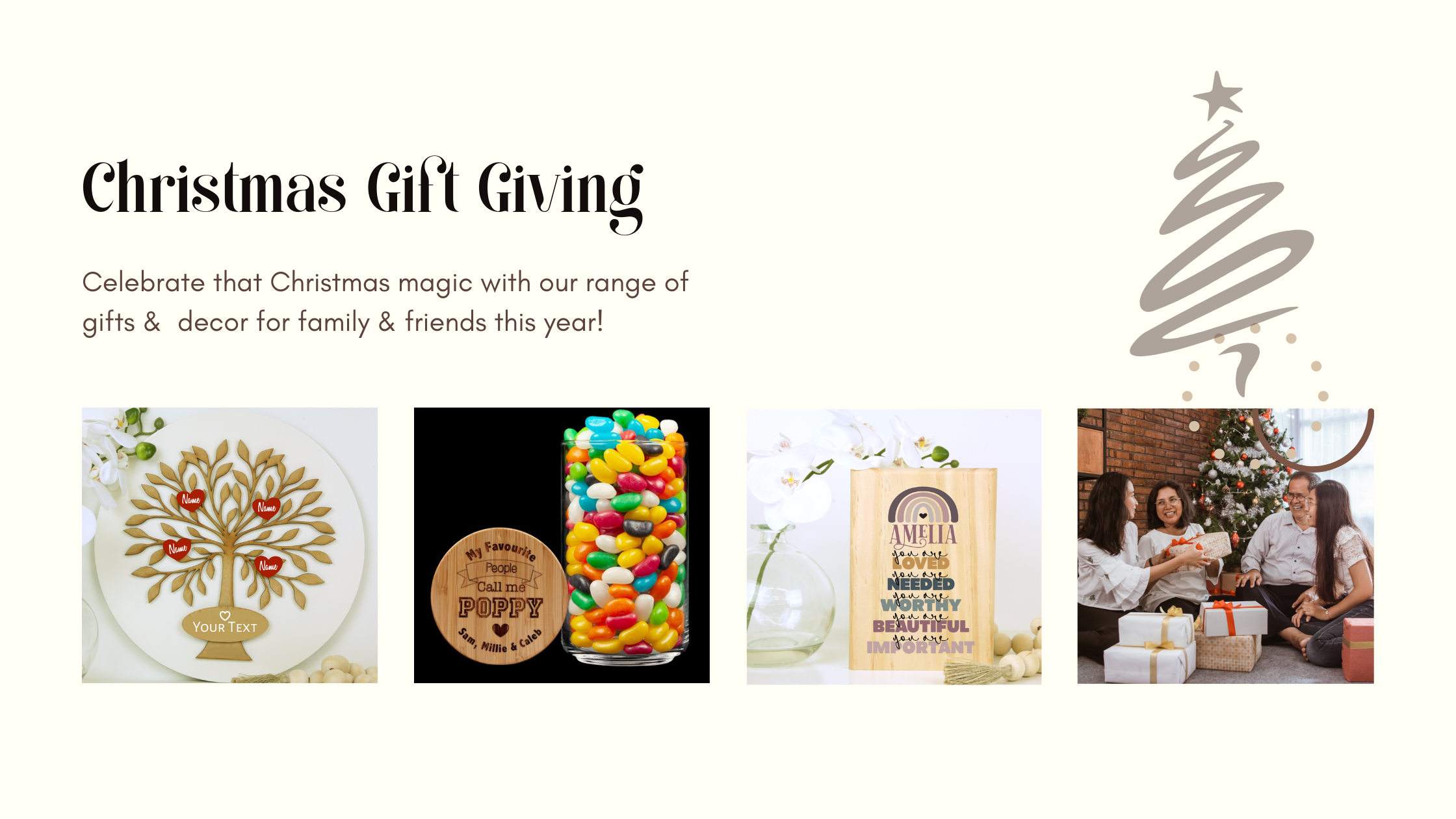 2023 New Banners Christmas Gift Giving 