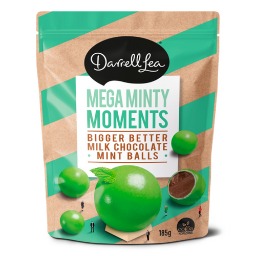 Darrell Lea Chocolate Minty Crunchy Balls 185 gm 