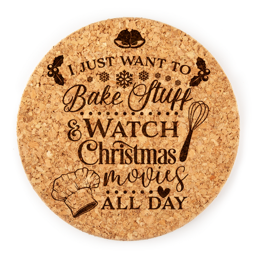 Christmas Baking Cork Heat Mats;