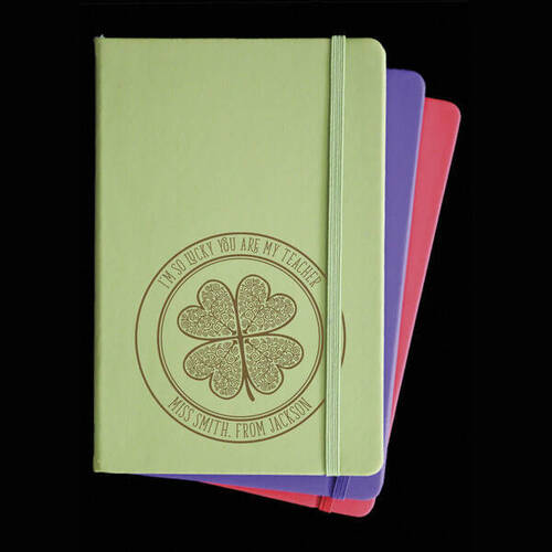 Personalised Journal - Lucky You're My Teacher