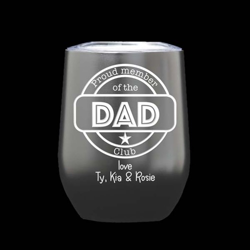 Personalised Doube Wall Coffee Mug - Dad Club