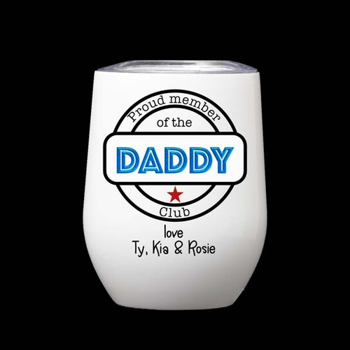 Personalised Doube Wall Coffee Mug - Daddy Club
