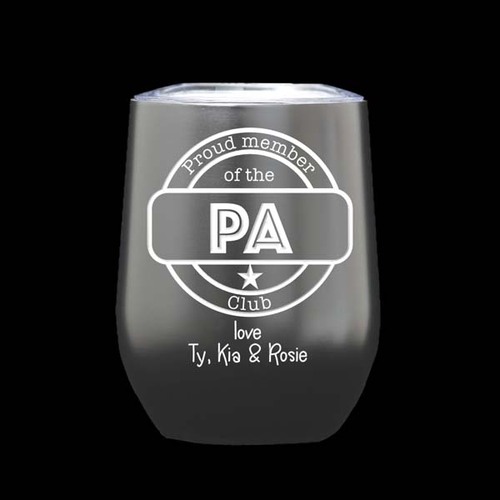 Personalised Double Wall Coffee Mug - Pa Club