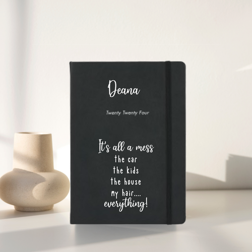 Personalised Diary - It's all a mess Diary!