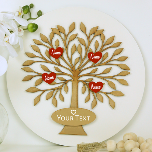 Family Tree - Antique White