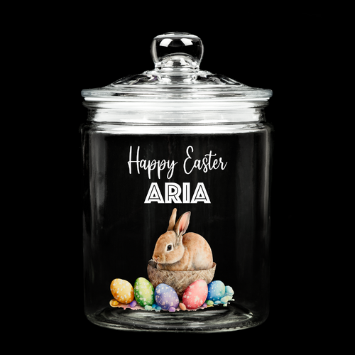 Easter Bunny In Basket