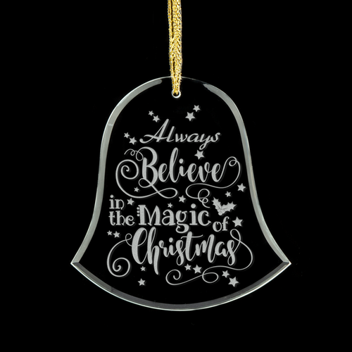 Always Believe In The Magic Glass Ornament