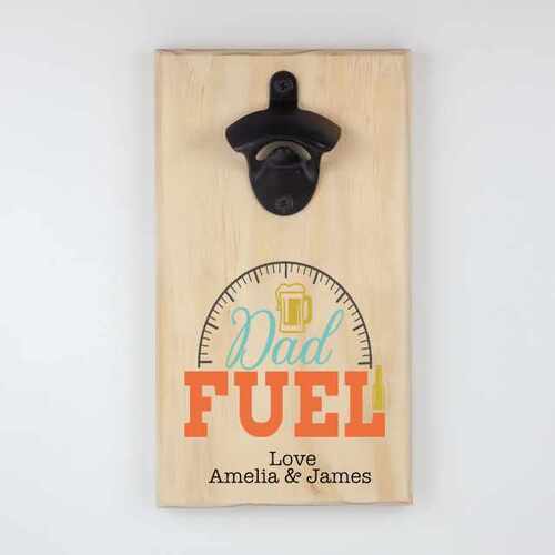 Personalised Hanging Bottle Opener-Dad Fuel