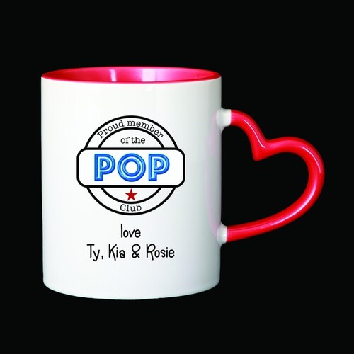 Personalised Mug - Proud Pop