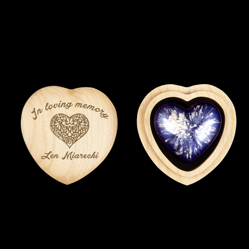 In loving Memory - Heart - Personalised 