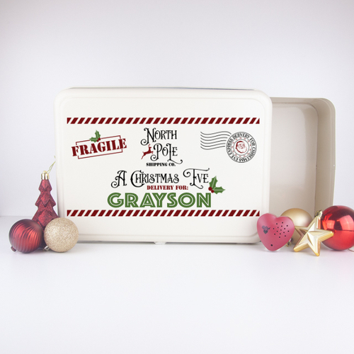 Keepsake Tin- North Pole Post