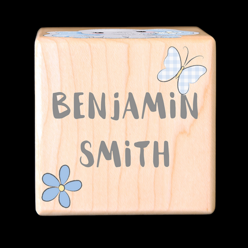 Keepsake Cube - Little Bundle Of Joy - Blue