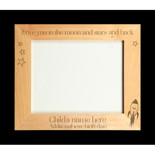 Photo Frame - To The Moon & Stars