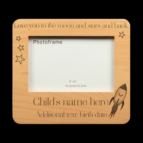 Photo Frame - To The Moon & Stars