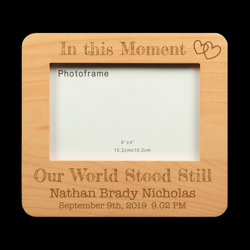 Personalised Photo Frame - In This Moment