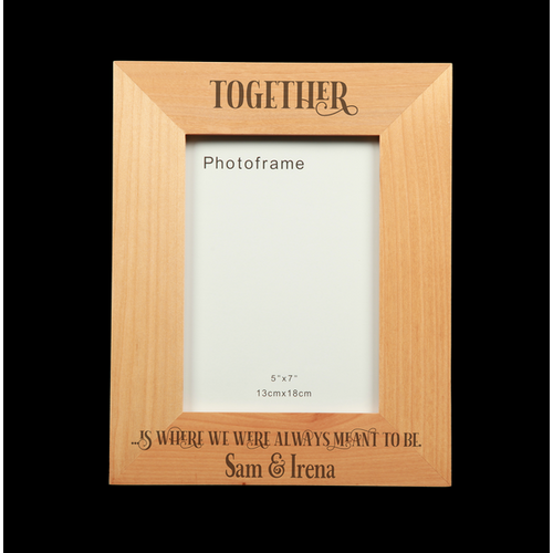 Personalised Photo Frame - Together