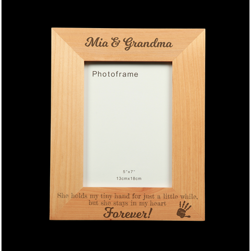 Personalised Photo Frame - In My Heart Forever - Grandma