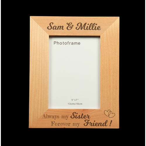 Personalised Photo Frame - My Sister My Friend
