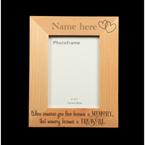 Personalised Photo Frame - Remembering Loved Ones