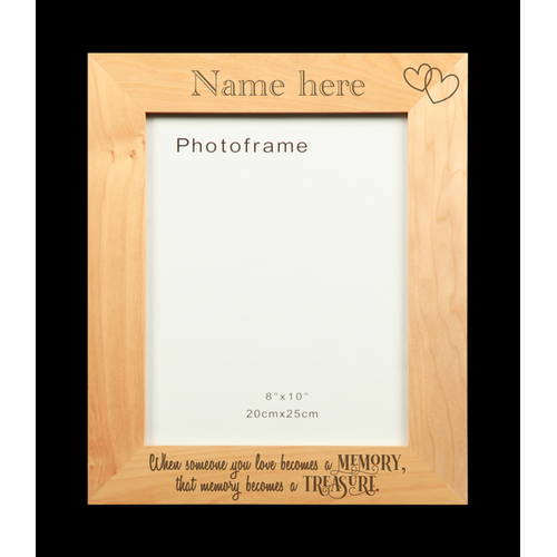 Personalised Photo Frame - Remembering Loved Ones