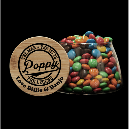 Personalised Lolly Jar - Poppy