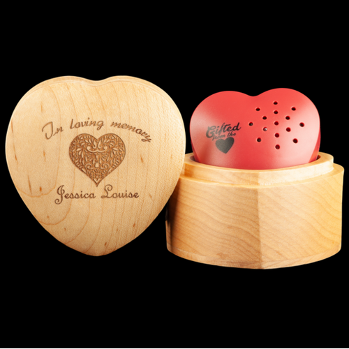 In loving Memory - heart - Personalised 