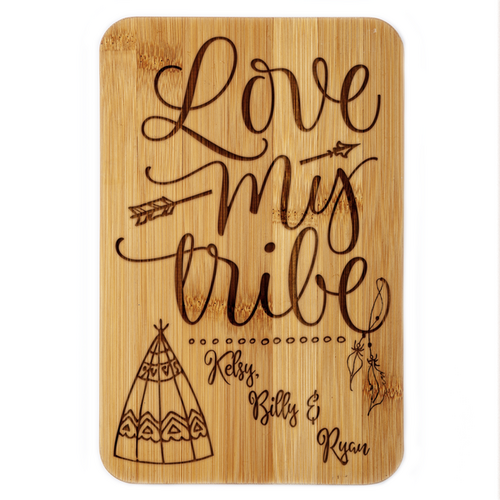 Love My Tribe Plaque 