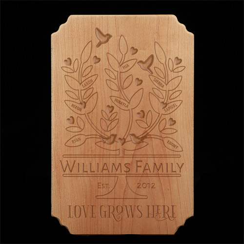 Love Grows Here Family Tree