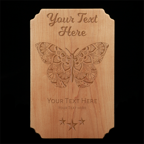 Customise Your Own Plaque - With Butterfly