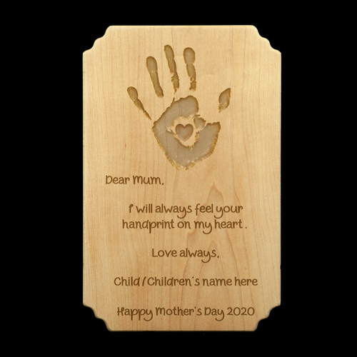 Child's Hand Print - Mum