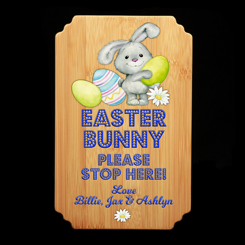 Easter Bunny Please Stop Here