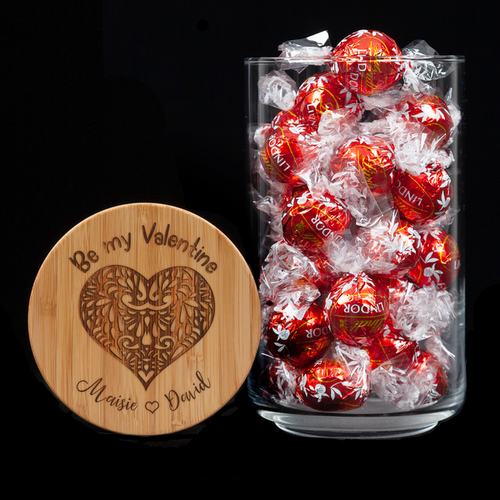 Personalised Lolly Jar - Be My Valentine
