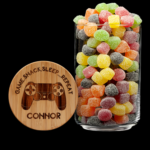 Personalised Lolly Jar - Gamer - PS4