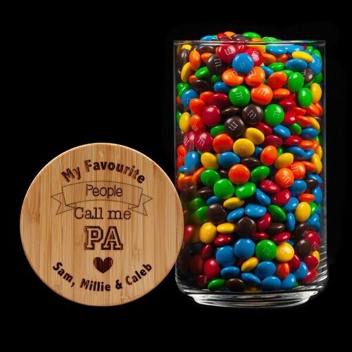 Personalised Lolly Jar - My Favourite People Call me Pa