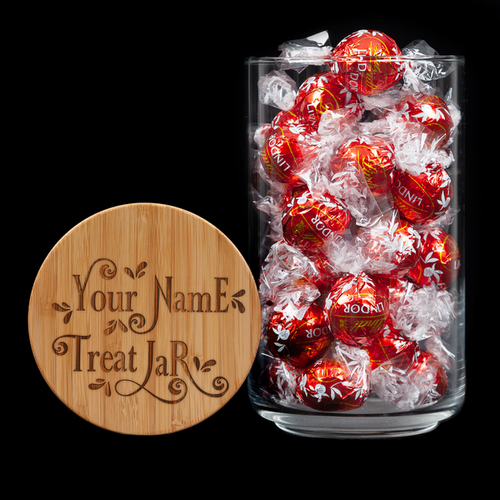 Word Art Treats Jar:Name of your choice - without any gift givers names