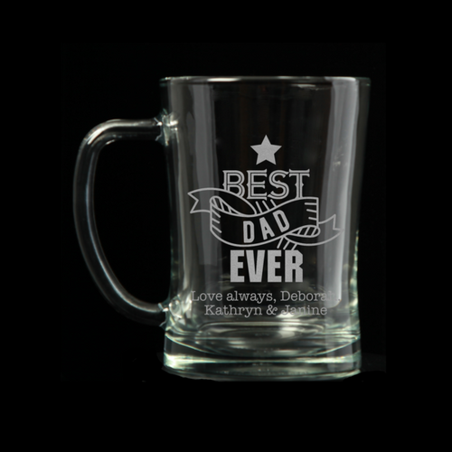 Personalised Tankard - Best Dad Ever