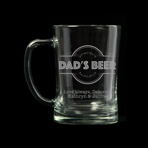 Personalised Tankard - Dad's Beer