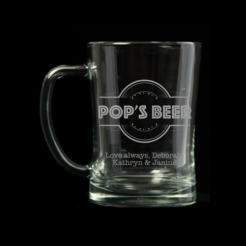 Personalised Tankard - Pop's Beer