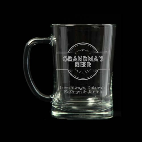Personalised Tankard - Grandma's Beer