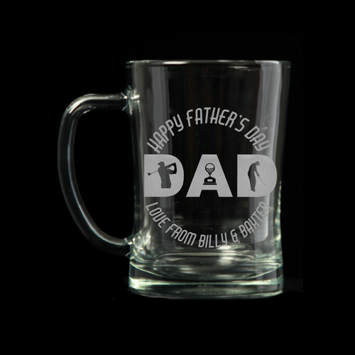 Personalised Tankard - Happy Fathers Day