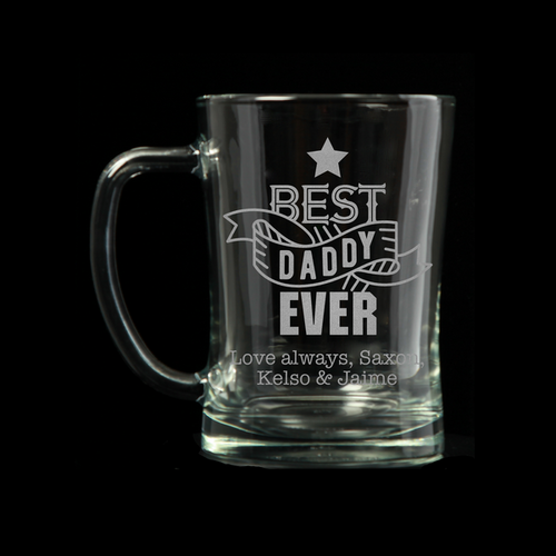 Personalised Tankard - Best Daddy Ever