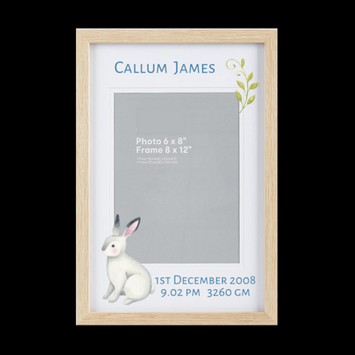 UV Printed Photo Frame - Bunny