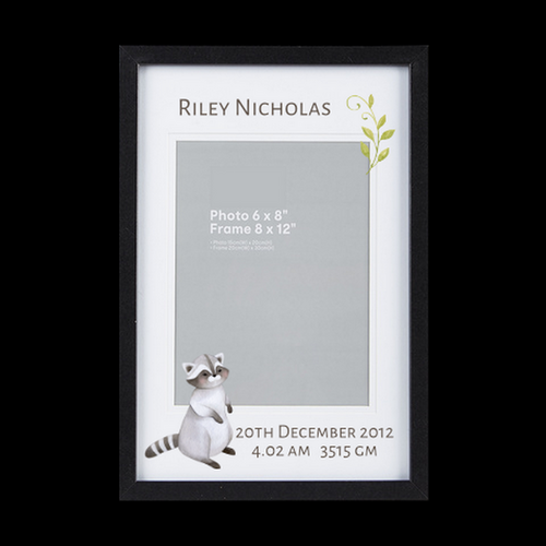 UV Printed Photo Frame - Raccoon