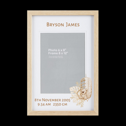 UV Printed Photo Frame - Bear