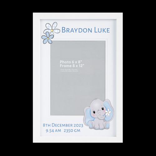 UV Printed Photo Frame - Elephant 1