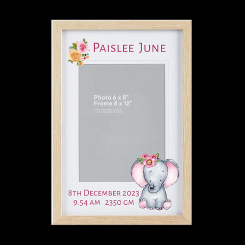 UV Printed Photo Frame - Elephant 2