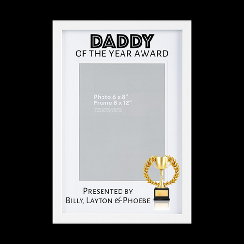 UV Printed Photo Frame - Daddy