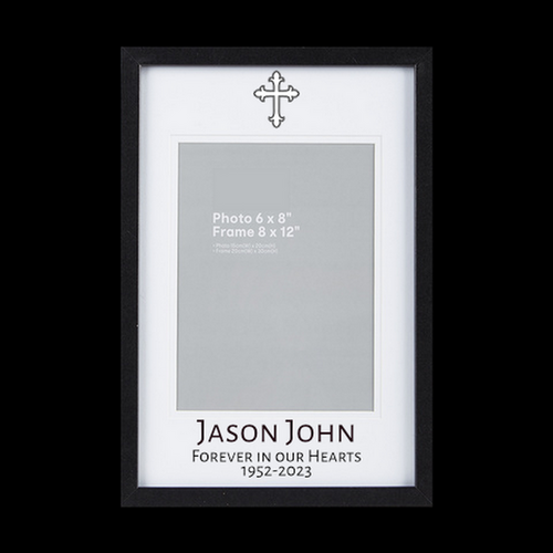 UV Printed Photo Frame - Cross