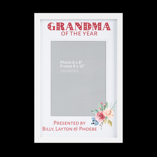 UV Printed Photo Frame - Grandma