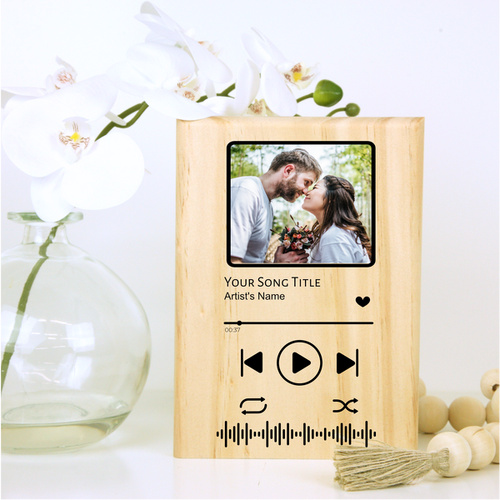 Song & Photo Plaque